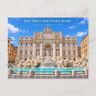 Trevi-fontänen Rom Dagtid vykort