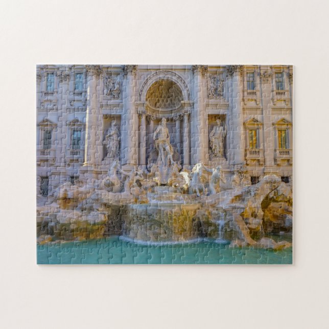 Trevi-fontänen Rom. Pussel (Horisontell)