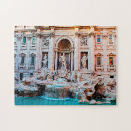 Trevi-fontänen Rom. Pussel