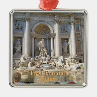 Trevi-fontänRome italien Julgransprydnad Metall