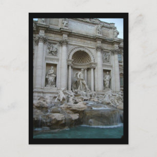 trevi rome vykort