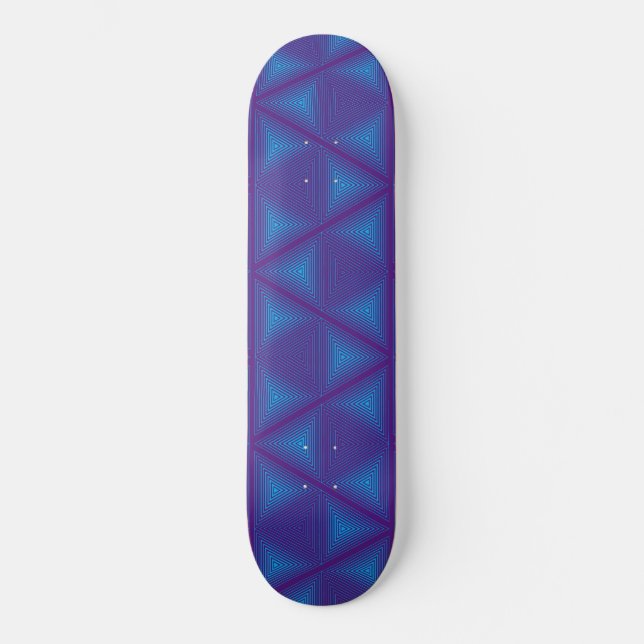 Trevinkelskub-1 Skateboard (Framsida)