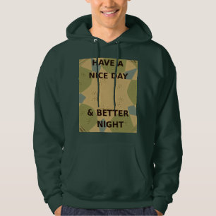 Trevlig amerikansk klänning Kalifornien Fleece Trö Hoodie