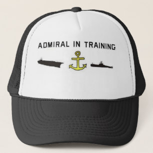 Trevlig amiral truckerkeps