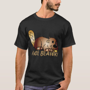 Trevlig bäver för rolig T-skjorta - gullig T Shirt