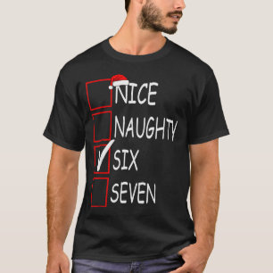 Trevlig Busig 67 Roligt Brainrot Meme Sex Sju Slan T Shirt