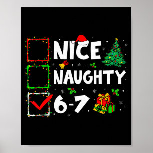 Trevlig Busig 6 7 Meme 6 7 Jul Sex Sju Xmas Poster
