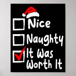 Trevlig Busig Det Var Värt Det Roliga Julklappar L Poster