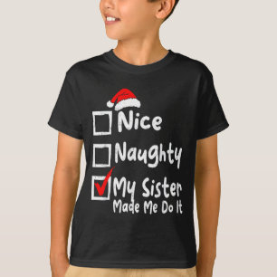 Trevlig Busig Min Syster Fick Mig Att Göra Det Rol T Shirt
