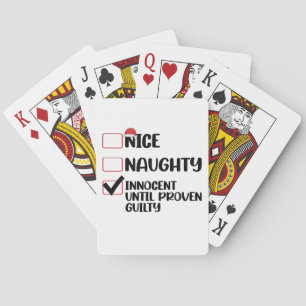 Trevlig Busig Oskyldig Tills Det Visas Att Det är Casinokort