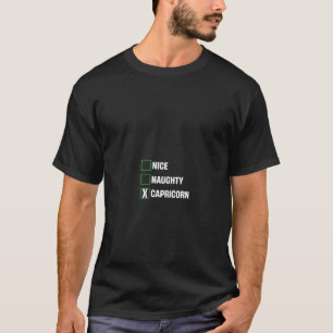 Trevlig Busig Stenbock Roliga Horoskop Astrofysik T Shirt