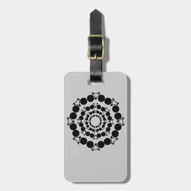 trevlig cykel. cykla. bagagebricka (Vertikal Framsida)