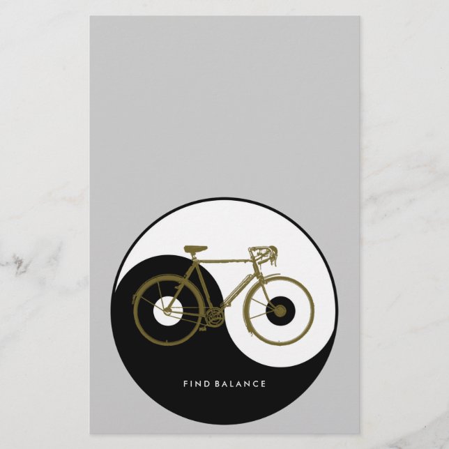 trevlig cykel. cykla. brevpapper (Framsida)