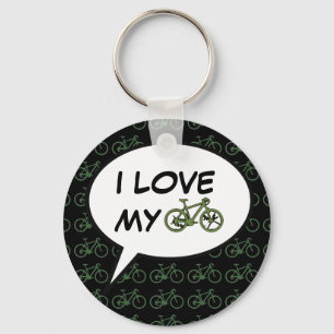 trevlig cykel. cykla. nyckelring