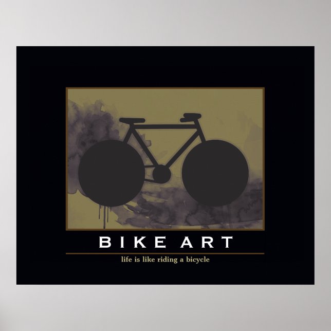 trevlig cykel. cykla. poster (Framsidan)