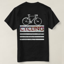 trevlig cykel. cykla. tee shirt