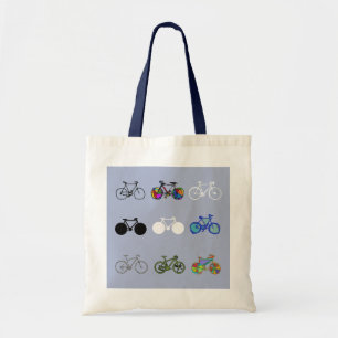 trevlig cykel. cykla. tygkasse
