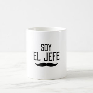 Trevlig design för SoyEl Jefe Kaffemugg