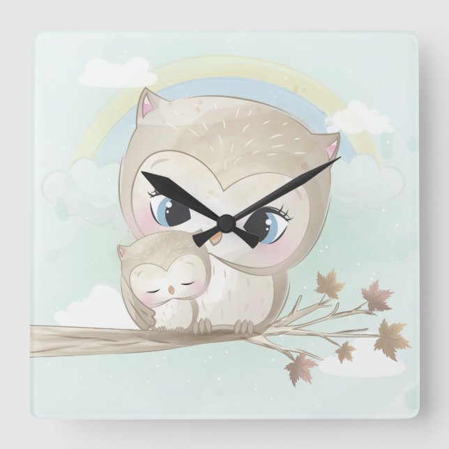 trevlig fyrkantig klocka (Framsida)