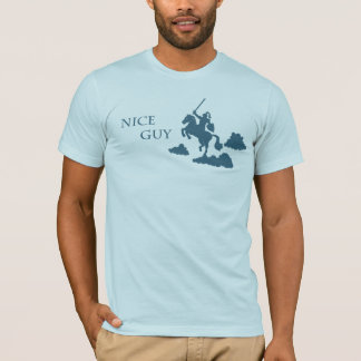 Trevlig grabb i den glänsande armoren (marinen) tee shirt
