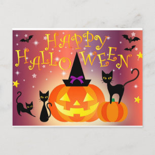trevlig halloween vykort