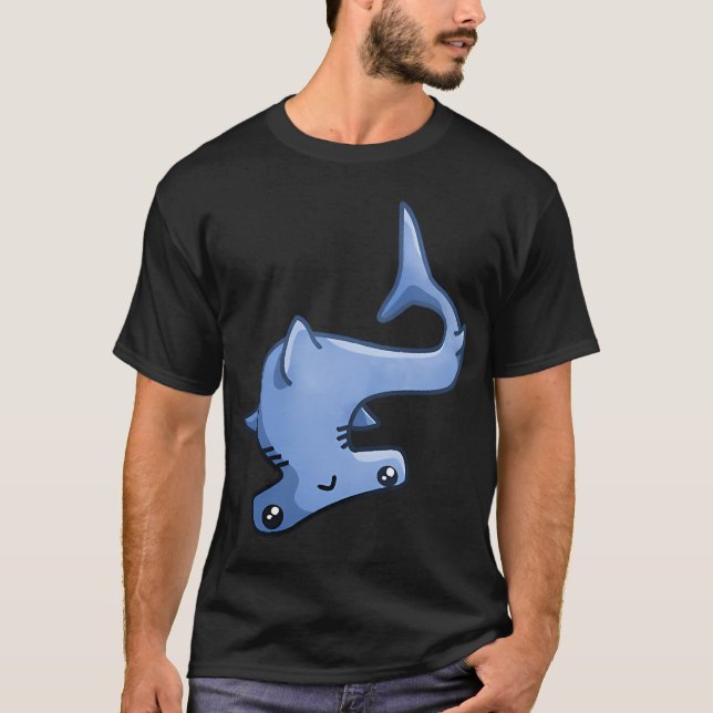 Trevlig hammarhaj t shirt (Framsida)