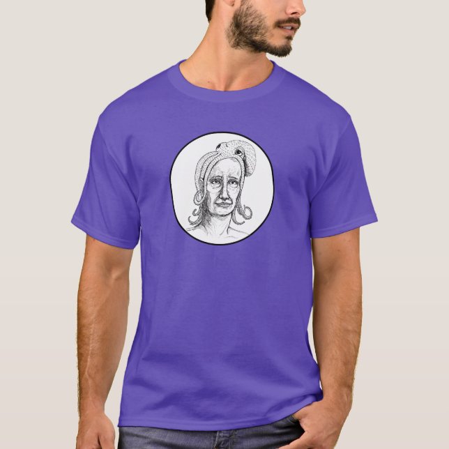 Trevlig Hatt - Bläckfisk  T Shirt (Framsida)