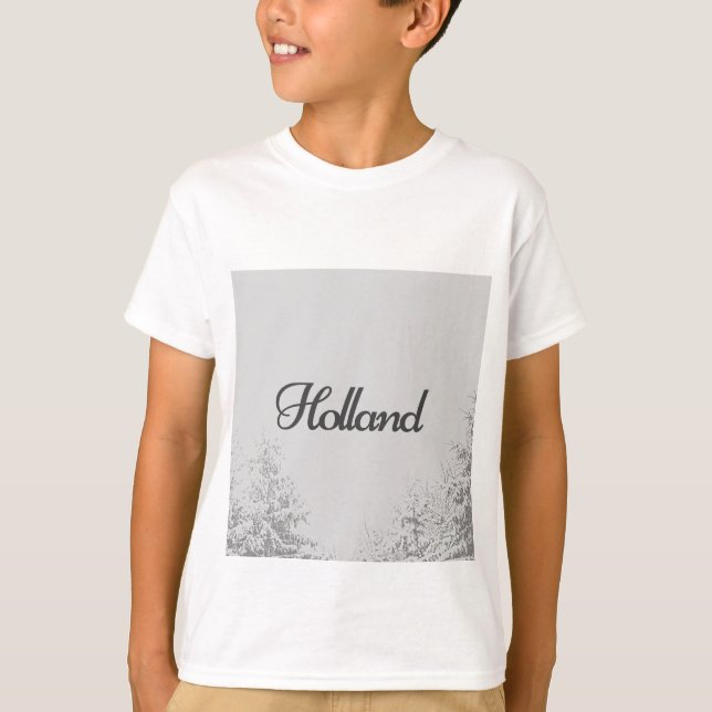 Trevlig Holland T Shirt (Framsida)