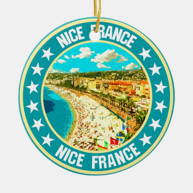 trevlig julgransprydnad keramik (Framsidan)