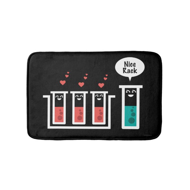 Trevlig kugge badrumsmatta (Framsidan)