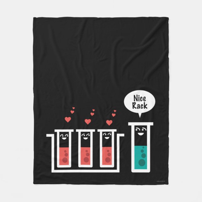 Trevlig kugge fleecefilt (Framsidan)