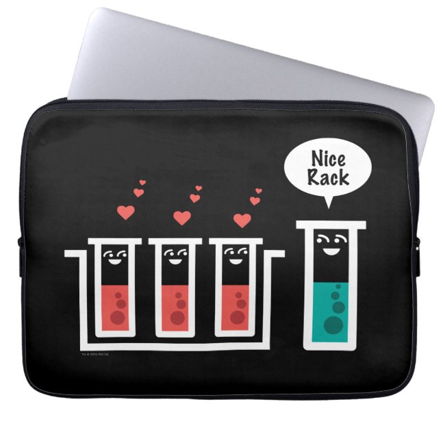 Trevlig kugge laptop sleeve (Framsidan)