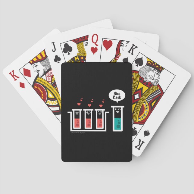 Trevlig kugge spel kort (Baksidan)