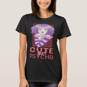 Trevlig men psykotisk pastell goth tjej t shirt