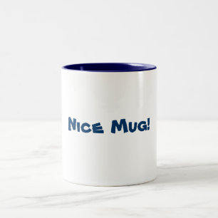 Trevlig mugg! Två-Tonad mugg
