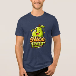 Trevlig Päron - Känner Frukt - Matgalna Vänner T Shirt