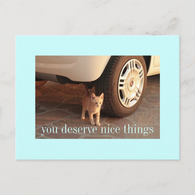 trevlig sak vykort (Framsida)