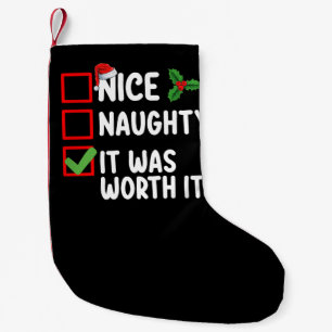 Trevlig Stygg Det Var Värt Det Julklappslista Liten Julstrumpa