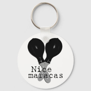 Trevliga Maracas Nyckelring