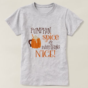 Trevliga pumpakrydda & allt t shirt