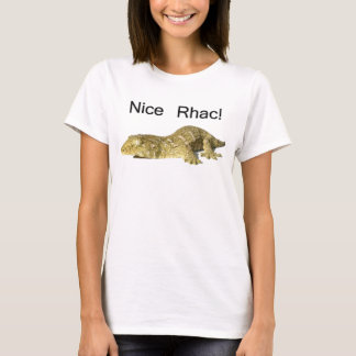 Trevliga Rhac! - Ny Caledonian jätte- Gecko T-shirt