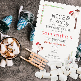 Trevliga S'mores Marshmallows Barn Xmas Födelsedag Inbjudningar