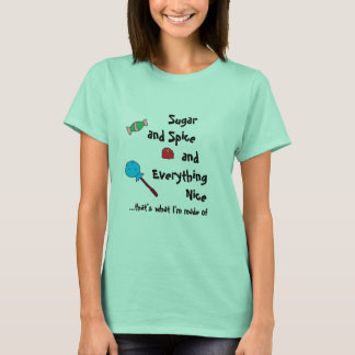 trevliga socker och krydda och allt tee shirt