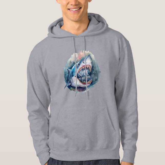 Trevligt att äta dig hoodie (Framsida)