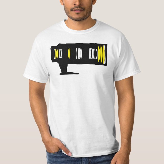 Trevligt exponeringsglas tee shirt (Framsida)
