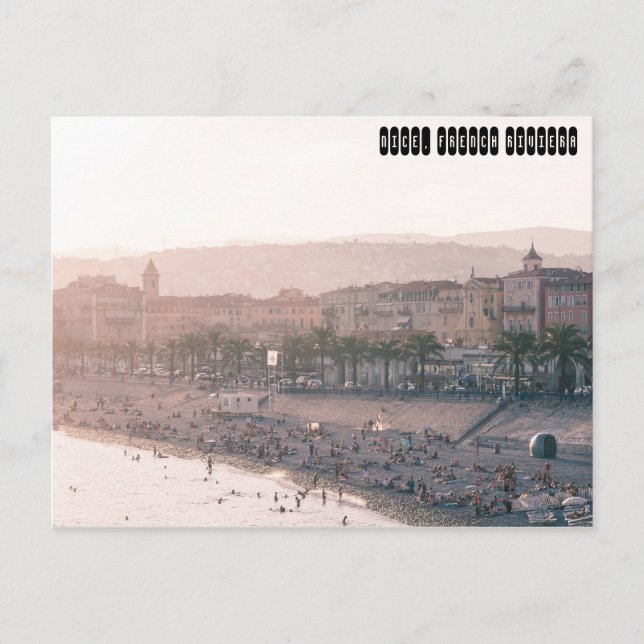 Trevligt, Fransk Riviera Vykort (Framsida)
