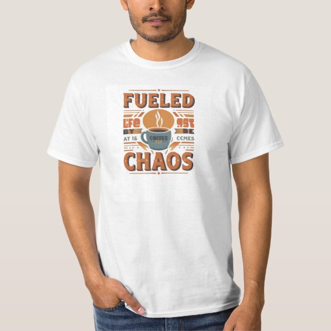 Trevligt kaffe t shirt (Framsida)