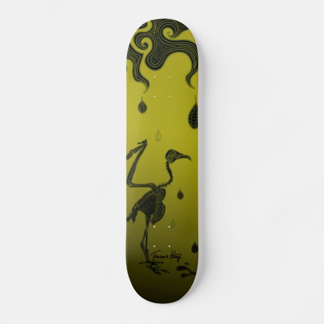 Trevor Huey (AKA gammet) Skateboard Bräda 19,5 Cm (Framsida)
