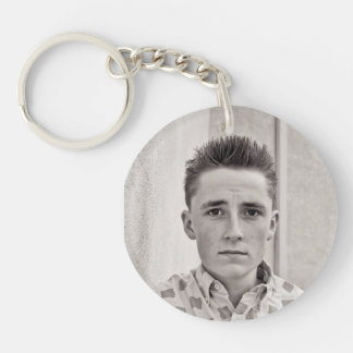 Trevor och Austin dubbla sidKeychain