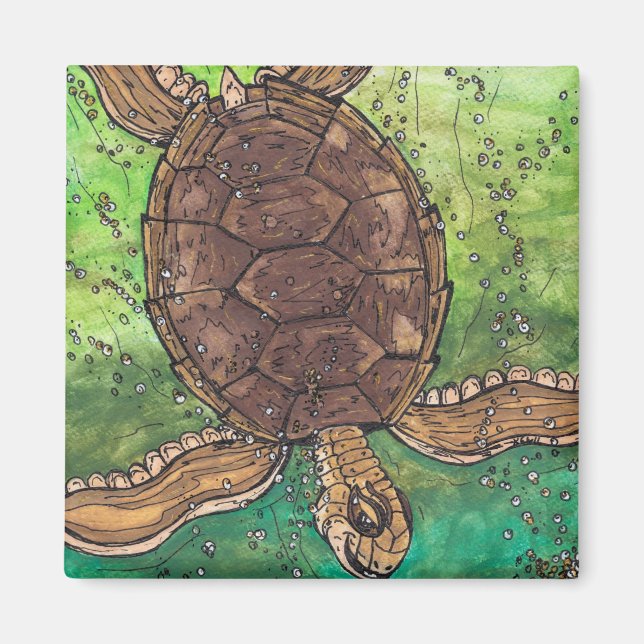 Trevor, Turtle Magnet (Framsidan)